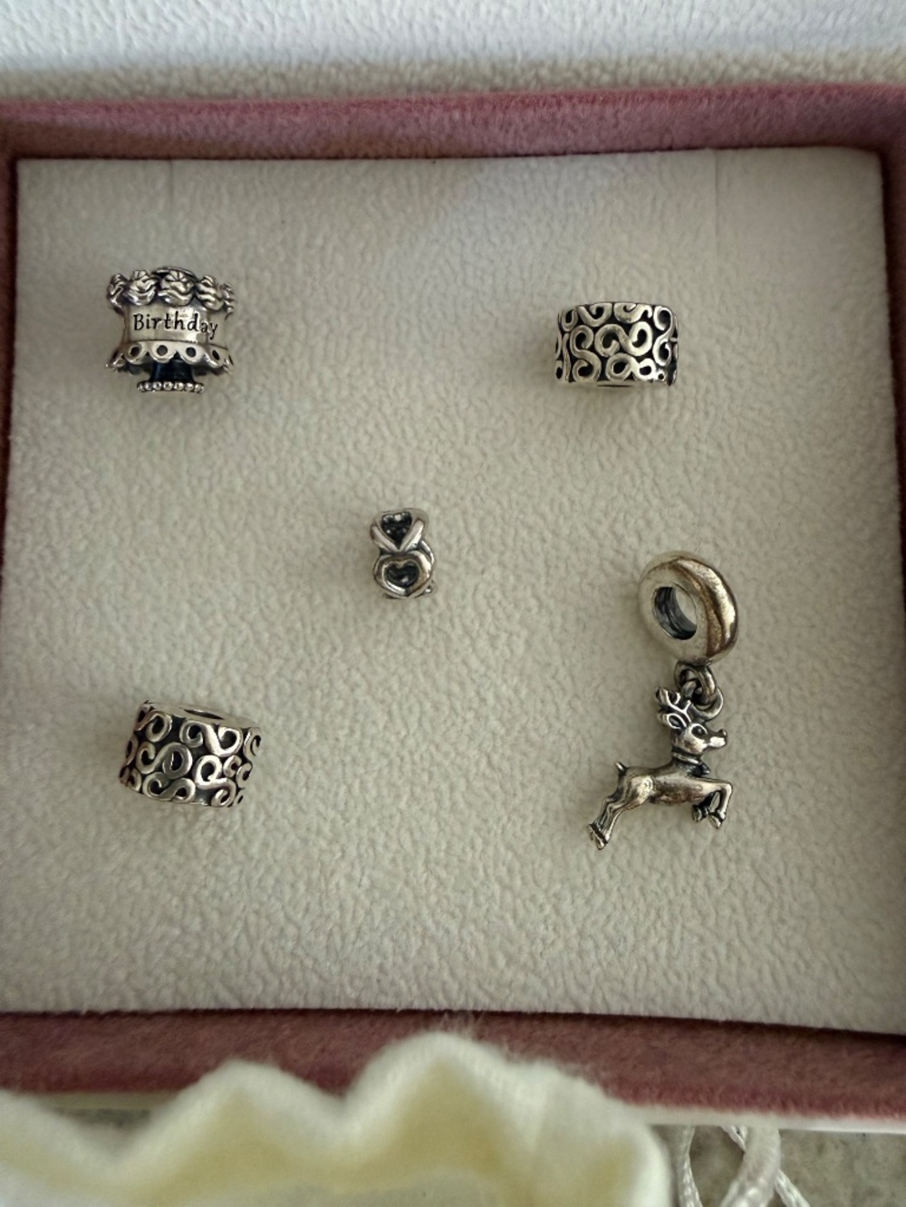 Authentic Pandora Charms- 5 pieces - Picture 3 of 4